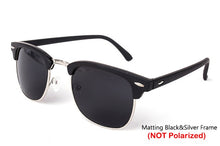 Cargar imagen en el visor de la galería, RBROVO 2019 Semi-Rimless Brand Designer Sunglasses Women/Men Polarized UV400 Classic Oculos De Sol Gafas Retro Eyeglasses

