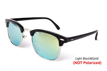 Cargar imagen en el visor de la galería, RBROVO 2019 Semi-Rimless Brand Designer Sunglasses Women/Men Polarized UV400 Classic Oculos De Sol Gafas Retro Eyeglasses
