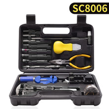 Cargar imagen en el visor de la galería, Professional Watch Tools Watch Opener Link Pin Remover Pry Screwdriver Watch Repair Tools Kit Clock watch parts

