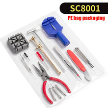 Cargar imagen en el visor de la galería, Professional Watch Tools Watch Opener Link Pin Remover Pry Screwdriver Watch Repair Tools Kit Clock watch parts
