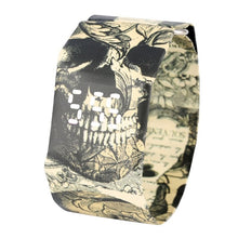 Cargar imagen en el visor de la galería, Colored Squares Pattern Paper Watch Durable DuPont Paper Strap Watches Women Gift Digital Time Display Wristwatch Girlfriend
