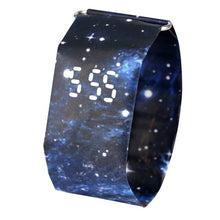 Cargar imagen en el visor de la galería, Colored Squares Pattern Paper Watch Durable DuPont Paper Strap Watches Women Gift Digital Time Display Wristwatch Girlfriend
