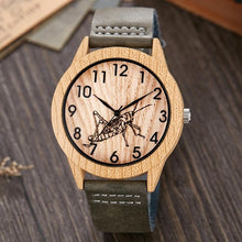 Cargar imagen en el visor de la galería, Creative Wood Watch Men Women Couple Quartz Imitate Bamboo Wooden Watch Minimalist Watches Soft Brown Leather Wrist Clock Reloj
