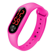 Cargar imagen en el visor de la galería, Montre relogio relojes LED electronic sport watch reloj deportivo girls boys minions kids watches children zegarek wristwatch
