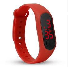 Cargar imagen en el visor de la galería, Montre relogio relojes LED electronic sport watch reloj deportivo girls boys minions kids watches children zegarek wristwatch
