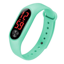 Cargar imagen en el visor de la galería, Montre relogio relojes LED electronic sport watch reloj deportivo girls boys minions kids watches children zegarek wristwatch
