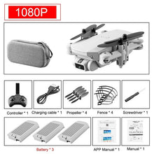 Cargar imagen en el visor de la galería, SHAREFUNBAY drone 4k HD wide angle camera wifi fpv drone height keeping drone with camera mini drone video live rc quadcopter

