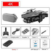 Cargar imagen en el visor de la galería, SHAREFUNBAY drone 4k HD wide angle camera wifi fpv drone height keeping drone with camera mini drone video live rc quadcopter
