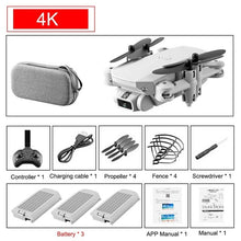 Cargar imagen en el visor de la galería, SHAREFUNBAY drone 4k HD wide angle camera wifi fpv drone height keeping drone with camera mini drone video live rc quadcopter
