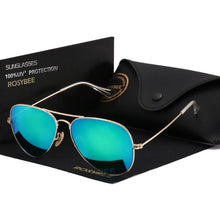 Cargar imagen en el visor de la galería, High Quality G15 Glass Lens women men Sunglasses uv400 aviation brand classic mirror male oculos vintage banned man sun Glasses
