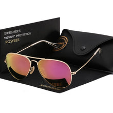 Cargar imagen en el visor de la galería, High Quality G15 Glass Lens women men Sunglasses uv400 aviation brand classic mirror male oculos vintage banned man sun Glasses

