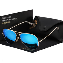 Cargar imagen en el visor de la galería, High Quality G15 Glass Lens women men Sunglasses uv400 aviation brand classic mirror male oculos vintage banned man sun Glasses
