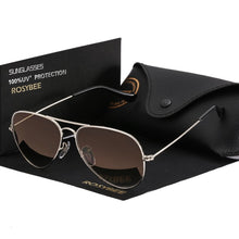 Cargar imagen en el visor de la galería, High Quality G15 Glass Lens women men Sunglasses uv400 aviation brand classic mirror male oculos vintage banned man sun Glasses
