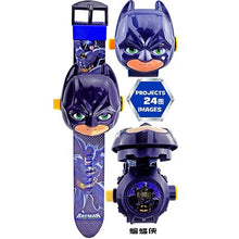 Cargar imagen en el visor de la galería, Children Watch The 3D Projection Cartoon Ultraman Spiderman Ironman Princess  Digital Watches  Kids Watches Toy
