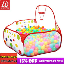 Cargar imagen en el visor de la galería, Ocean Ball Pit Baby Playpen Children Toy Tent Ball Pool with Basket Outdoor Toys for Children Ballenbak
