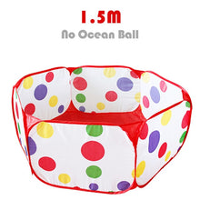 Cargar imagen en el visor de la galería, Ocean Ball Pit Baby Playpen Children Toy Tent Ball Pool with Basket Outdoor Toys for Children Ballenbak
