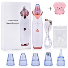 Cargar imagen en el visor de la galería, Vacuum Cleaner Black Dot Machine Skin Pore Suction Blackhead Remover Extractor Nose Cleansing Face Acne Black Head Clean Point
