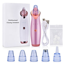 Cargar imagen en el visor de la galería, Vacuum Cleaner Black Dot Machine Skin Pore Suction Blackhead Remover Extractor Nose Cleansing Face Acne Black Head Clean Point
