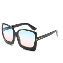 Cargar imagen en el visor de la galería, Higodoy Fashion Oversized Women Sunglasses Brand Designer Plastic Female Big Frame Gradient Sun Glasses UV400 gafas de sol mujer
