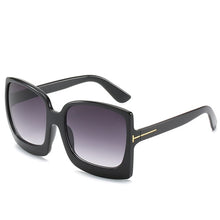 Cargar imagen en el visor de la galería, Higodoy Fashion Oversized Women Sunglasses Brand Designer Plastic Female Big Frame Gradient Sun Glasses UV400 gafas de sol mujer
