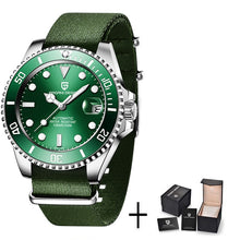 Cargar imagen en el visor de la galería, PAGANI Design Brand Luxury Men Watches Automatic Black Watch Men Stainless Steel Waterproof Business Sport Mechanical Wristwatch
