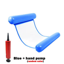 Cargar imagen en el visor de la galería, Hot Sale Summer Water Hammock Water Toys Recliner Foldable Inflatable Floating Bed Swimming Pool Floating Swimming Mattress Sea
