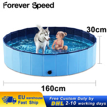 Cargar imagen en el visor de la galería, Dog Pool Foldable Pet Swimming Pool Pet Cat Bath Tub Bathtub Pet Collapsible Bathing Pools for Medium Large Dogs
