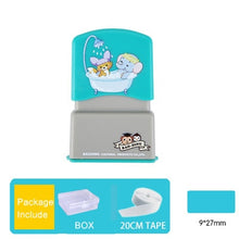 Cargar imagen en el visor de la galería, Customized Name Stamp Paints Personal Student Child Baby Engraved Waterproof Non-fading Kindergarten Cartoon Clothing Name Seal
