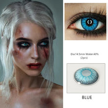 Cargar imagen en el visor de la galería, EYESHARE 1 Pair  Beautiful Pupil  Eye Cosmetic Colorful Contact Lenses Halloween Cosplay Lenses Crazy Lens for Eyes
