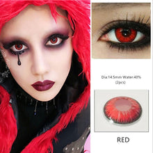 Cargar imagen en el visor de la galería, EYESHARE 1 Pair  Beautiful Pupil  Eye Cosmetic Colorful Contact Lenses Halloween Cosplay Lenses Crazy Lens for Eyes
