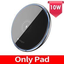Cargar imagen en el visor de la galería, Essager 15W Qi Wireless Charger For iPhone 11 Pro Xs Max X Xr 8 Induction Fast Wireless Charging Pad For Samsung S20 Xiaomi mi 9
