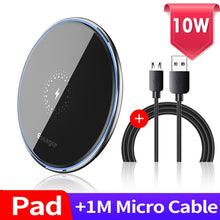 Cargar imagen en el visor de la galería, Essager 15W Qi Wireless Charger For iPhone 11 Pro Xs Max X Xr 8 Induction Fast Wireless Charging Pad For Samsung S20 Xiaomi mi 9
