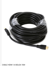 Cargar imagen en el visor de la galería, CABLE HDMI 1,4 BOLSA 15 MT
